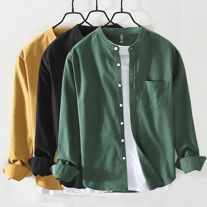 Carlyn Cotton Shirt — Premium Long-Sleeve Button-Up for Everyday Wear