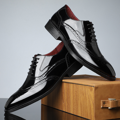 SH-CambridgeBrogue™ — Command Attention with All-Day Power and Style