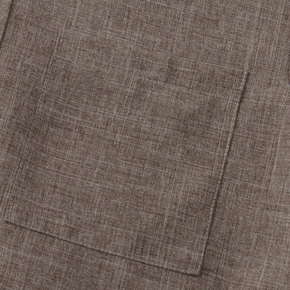 Linton — Lightweight Cotton-Linen Summer Shirt with Mandarin Collar