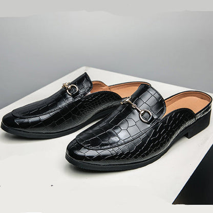 Froxen Genuine Leather Mules