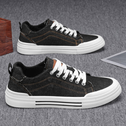 Vireo — Orthopedic Denim Sneakers with Cushioned Support