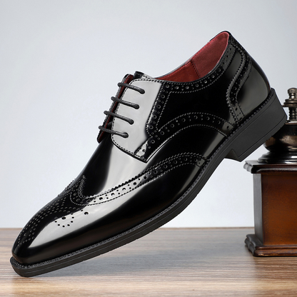 SH-CambridgeBrogue™ — Command Attention with All-Day Power and Style