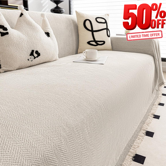 Havenly — Durable Chenille Couch Cover with Family-Friendly Protection