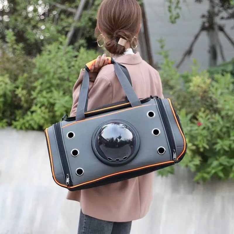 BreatheEasy Pet Carrier™ — Turn Every Trip into a Calm, Cozy Adventure Your Pet Will Love