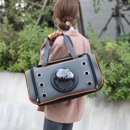 BreatheEasy Pet Carrier™ — Turn Every Trip into a Calm, Cozy Adventure Your Pet Will Love