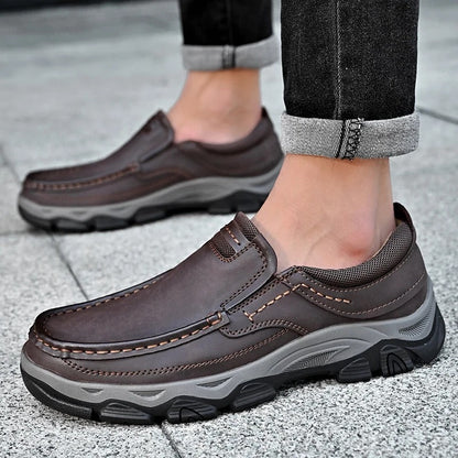 Cowhide Cruiser™ — Conquer Every Step with Unmatched Comfort and Grip