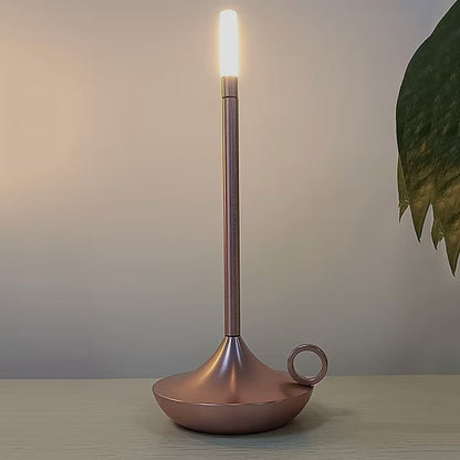 Lioren — Modern Candlestick Light with Touch Dimming and Rechargeable Battery