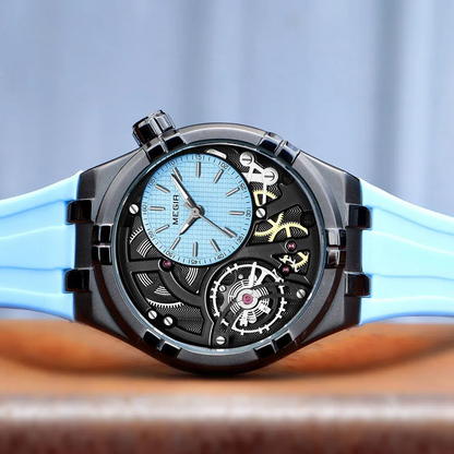 Ventrox — Precision Skeleton Sport Watch with Silicone Strap