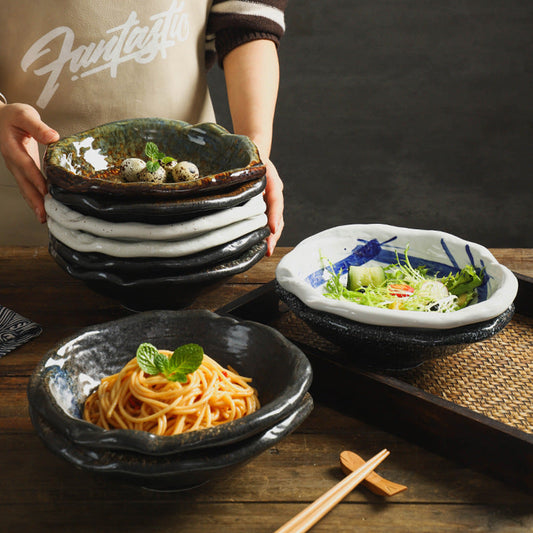 LioraGlaze — Handcrafted Ceramic Bowl with Glossy Rustic Finish