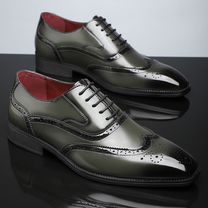 SH-CambridgeBrogue™ — Command Attention with All-Day Power and Style