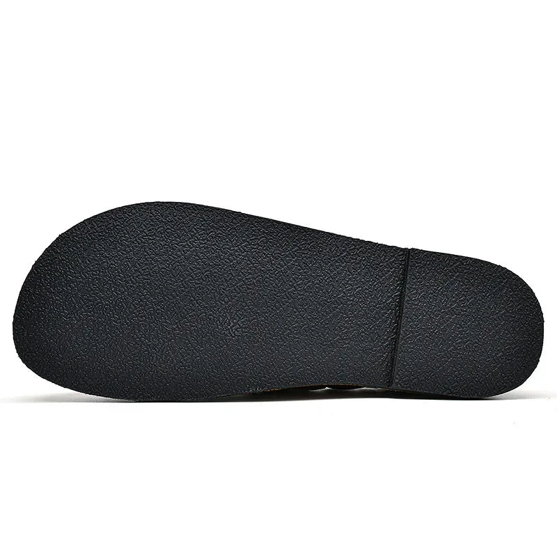 Lumen — Buckled Leather Loafers with Cushioned Comfort