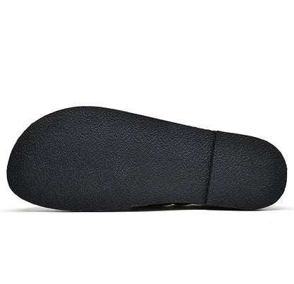 Lumen — Buckled Leather Loafers with Cushioned Comfort