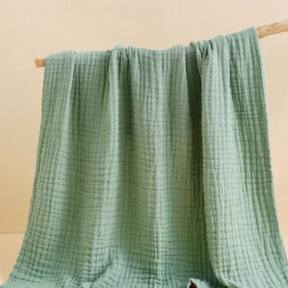 Liora Muslin — 100% Cotton Baby Swaddle Blanket with Breathable Softness
