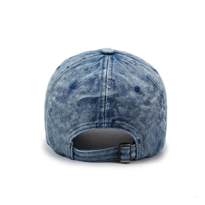 Norla Cap — Vintage Denim Sports Hat with Adjustable Fit