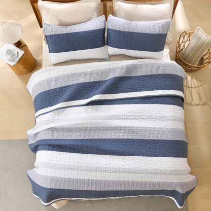 NoirZen™ Quilt Set — Wrap Yourself in Bold Style and All-Season Cloudlike Comfort