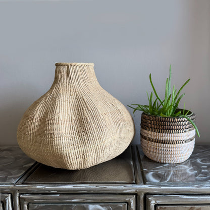 VibraCraft™ Basket — Ignite Your Space with Raw, Handwoven Soul and Primal Beauty