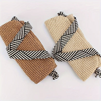 Kaelen — Handwoven Eco-Friendly Carryall Bag with Magnetic Closure