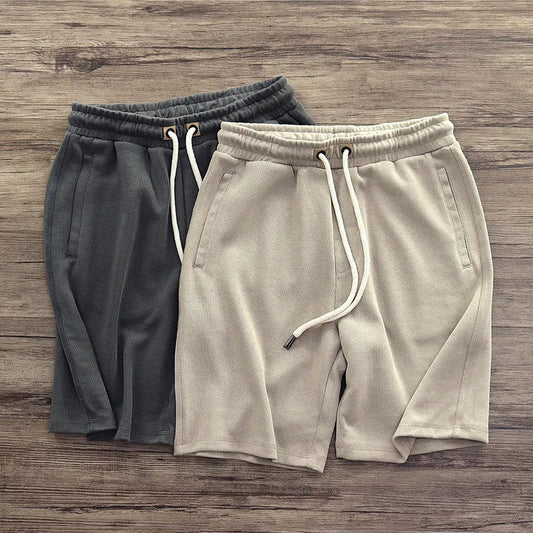 Kairo Knit Shorts — Breathable Gym and Casual Drawstring Shorts