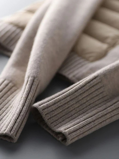 Lurova — Lightweight Quilted Jacket with Flexible Ribbed Knit