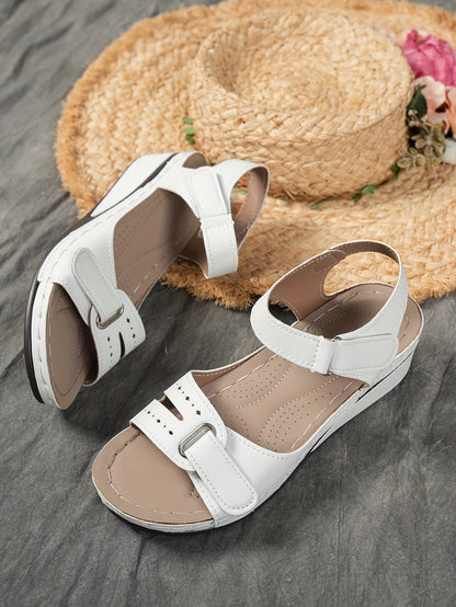 Solarexa™ Cushioned Wedge Sandals — Enjoy Pain-Free Steps and All-Day Refreshing Comfort