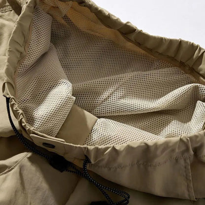 Kairo — Lightweight Nylon Cargo Shorts with Adjustable Fit