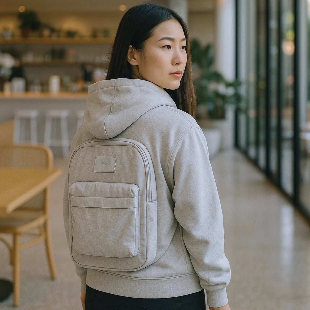 Tazziro TravelShell — Men's Jacket with Built-In Hidden Backpack
