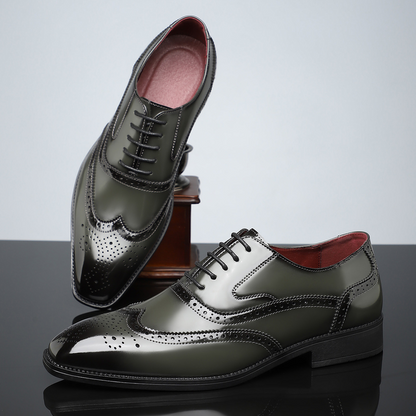 SH-CambridgeBrogue™ — Command Attention with All-Day Power and Style