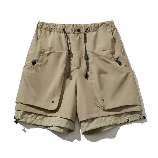 Kairo — Lightweight Nylon Cargo Shorts with Adjustable Fit