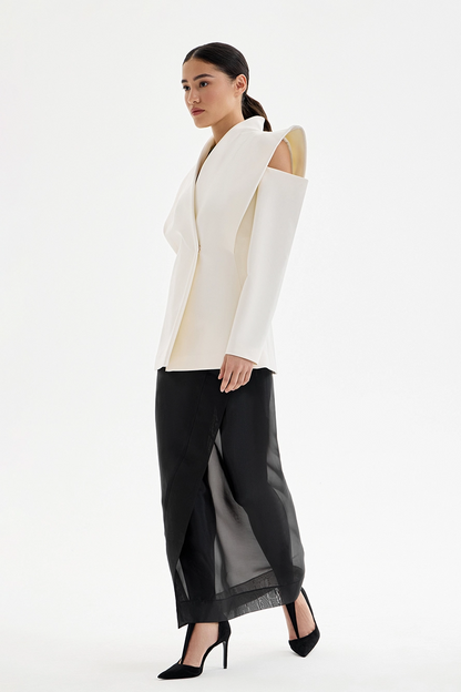 PowerSilk Jacket™ — Command Every Room with Unstoppable Confidence and Sleek Elegance