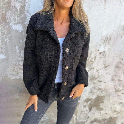 Renard — Stylish Autumn Coat with Classic Lapel Collar