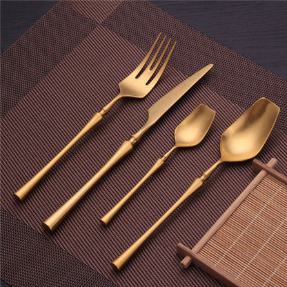Zyphora Gold Cutlery Set